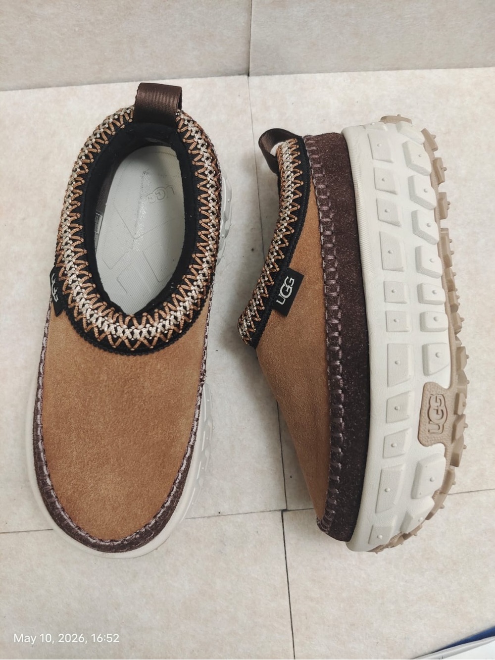 NWOB Venture Daze Platform Indoor/Outdoor Slip-On Shoe 1154530 Men’s size 4 Ches